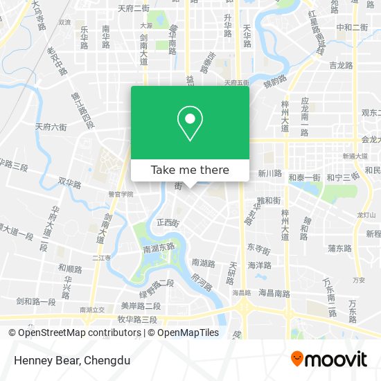Henney Bear map