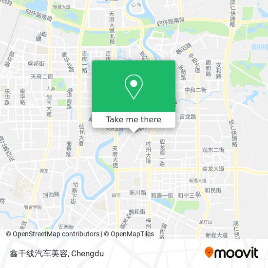 鑫干线汽车美容 map