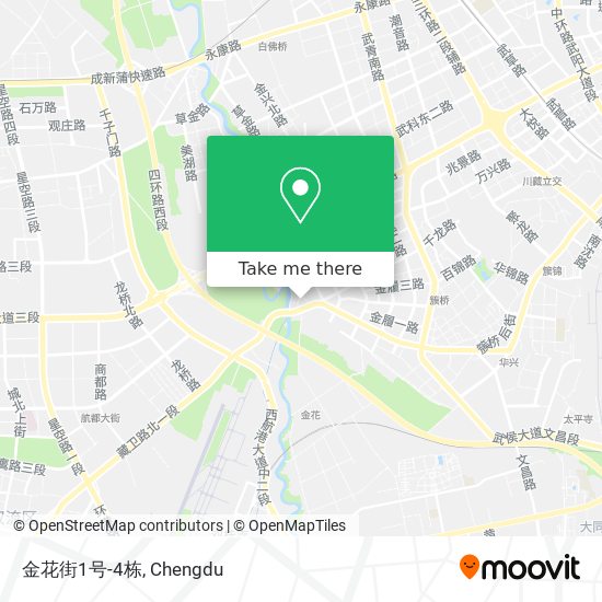 金花街1号-4栋 map