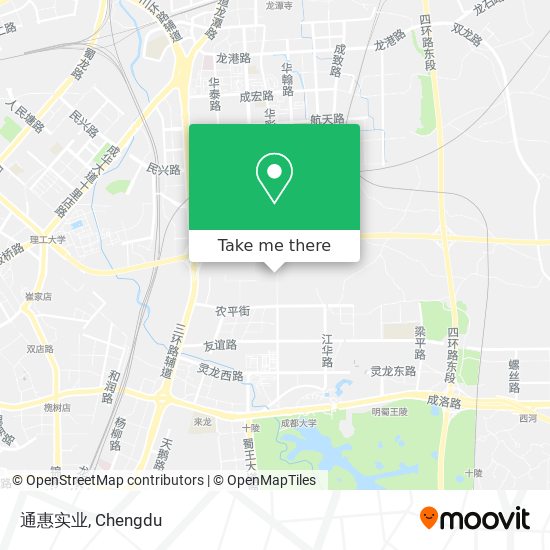 通惠实业 map
