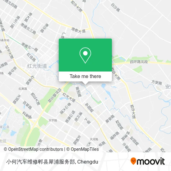 小何汽车维修郫县犀浦服务部 map