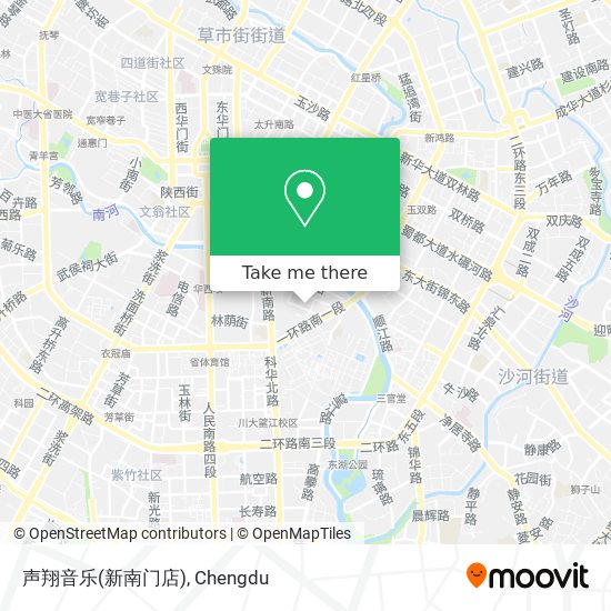 声翔音乐(新南门店) map