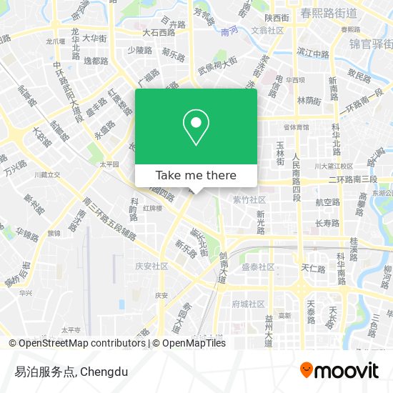 易泊服务点 map