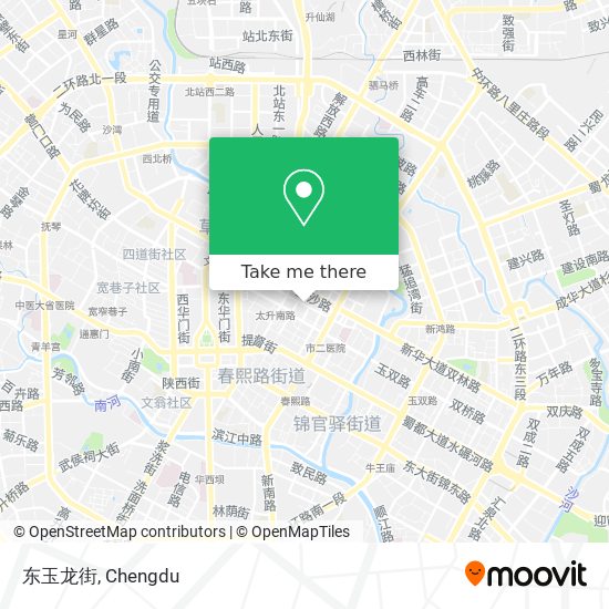 东玉龙街 map