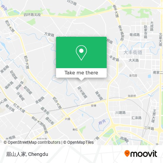 眉山人家 map