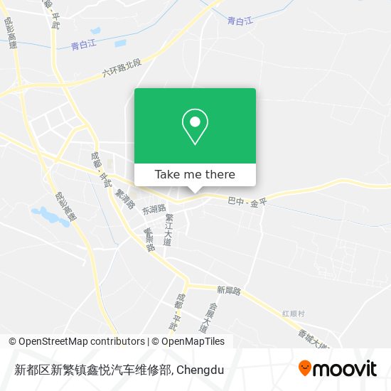 新都区新繁镇鑫悦汽车维修部 map