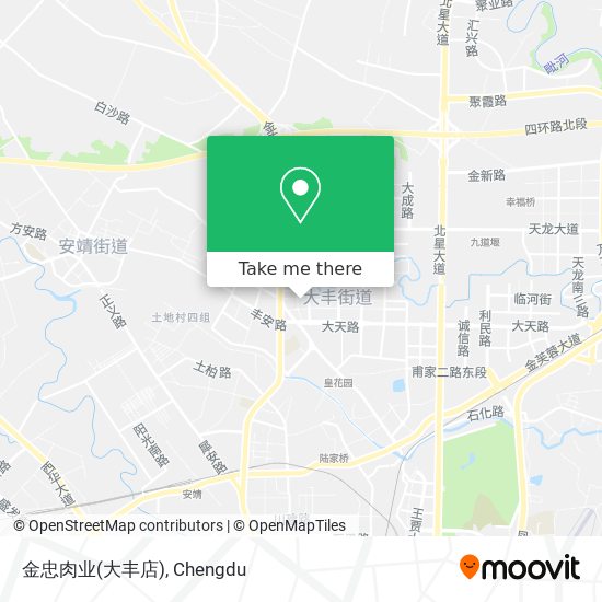 金忠肉业(大丰店) map