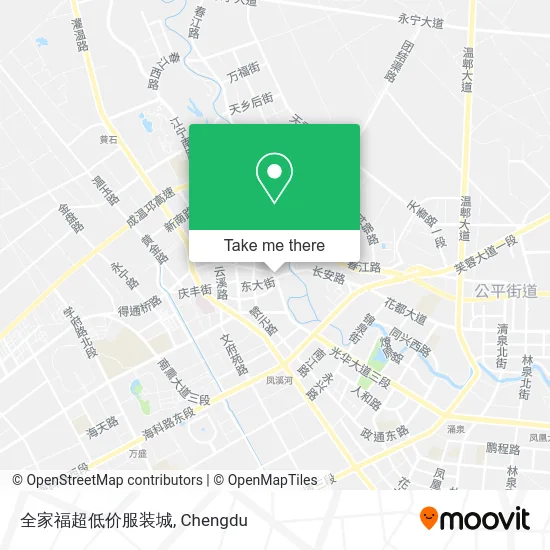 全家福超低价服装城 map