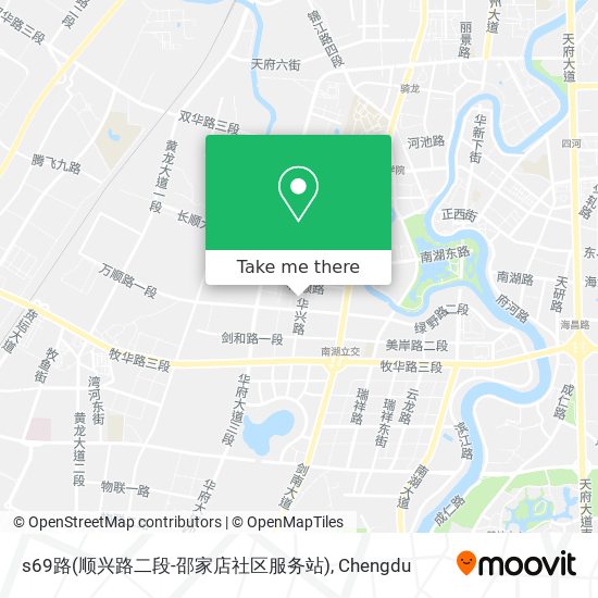 s69路(顺兴路二段-邵家店社区服务站) map