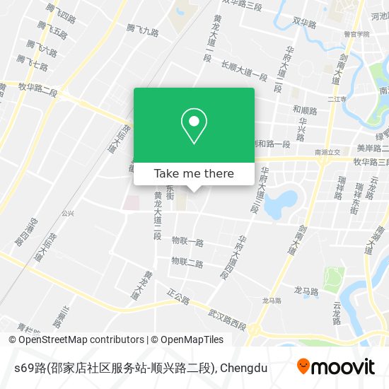 s69路(邵家店社区服务站-顺兴路二段) map