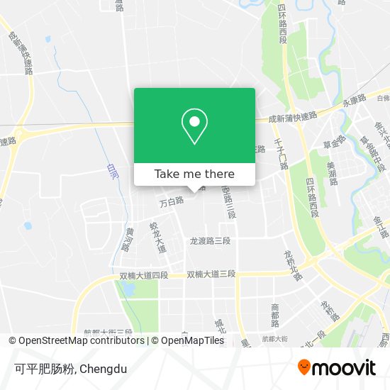 可平肥肠粉 map