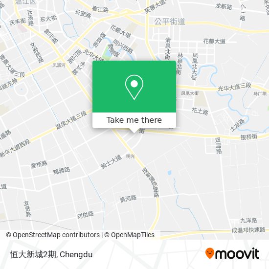 恒大新城2期 map