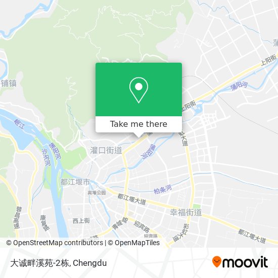 大诚畔溪苑-2栋 map