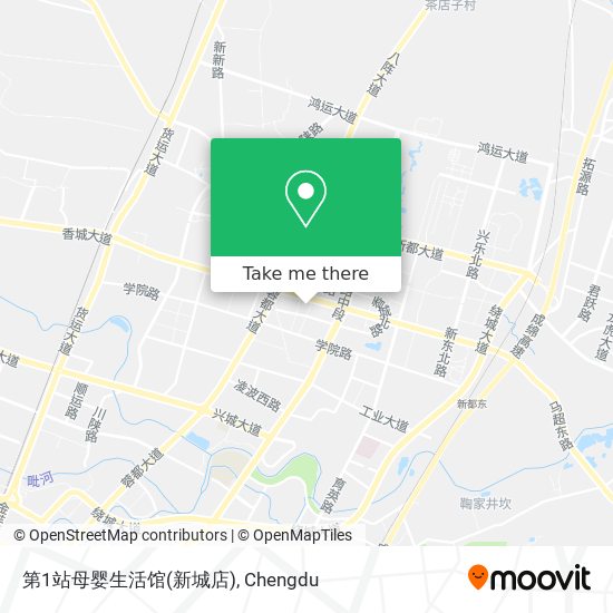 第1站母婴生活馆(新城店) map