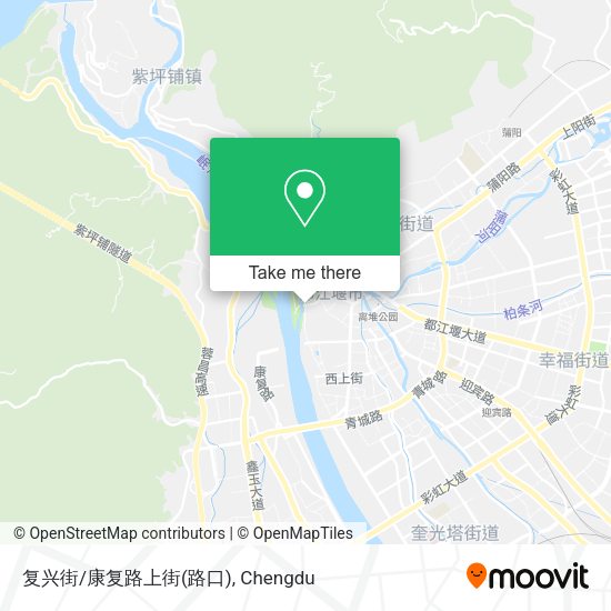 复兴街/康复路上街(路口) map