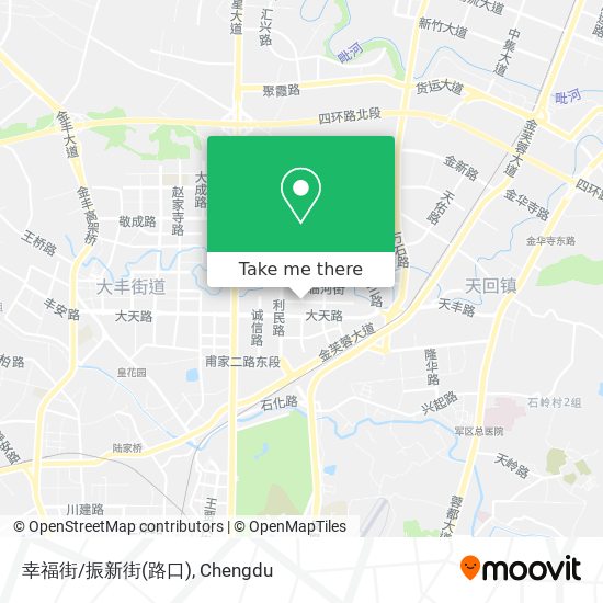 幸福街/振新街(路口) map