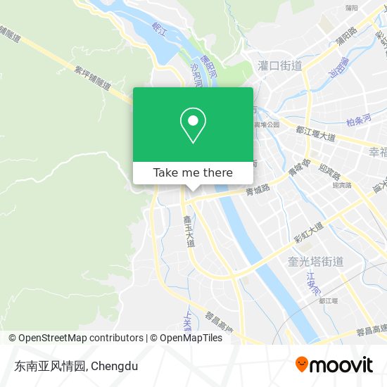 东南亚风情园 map