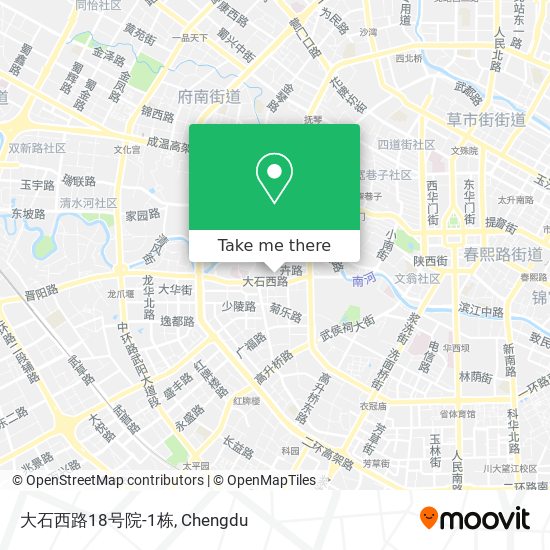大石西路18号院-1栋 map