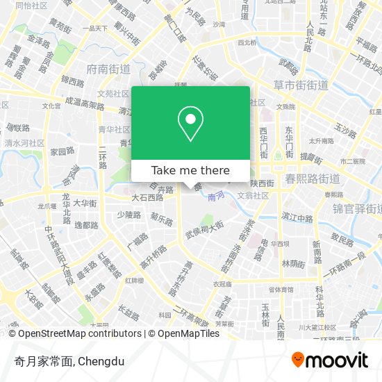 奇月家常面 map