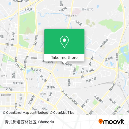 青龙街道西林社区 map