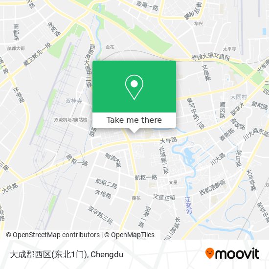 大成郡西区(东北1门) map