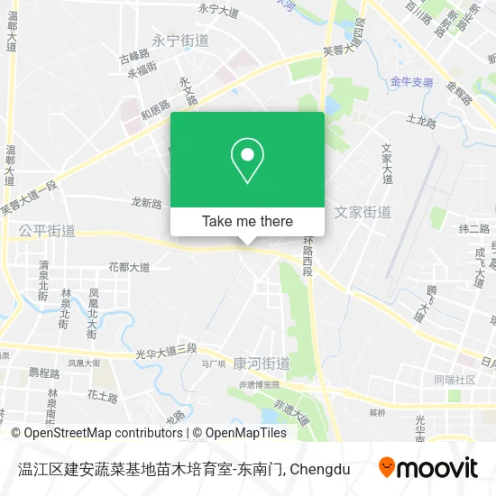 温江区建安蔬菜基地苗木培育室-东南门 map