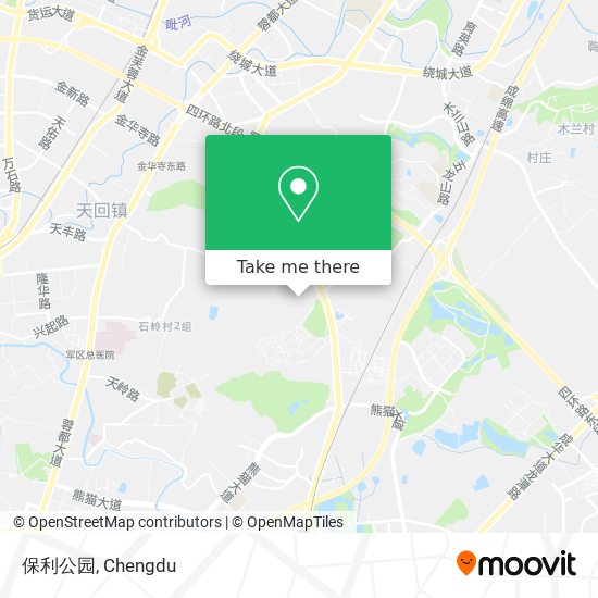 保利公园 map