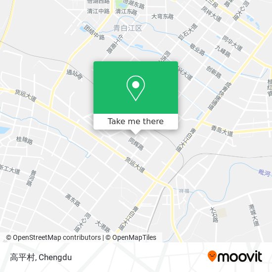 高平村 map