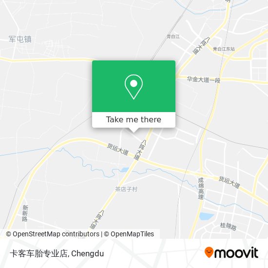 卡客车胎专业店 map