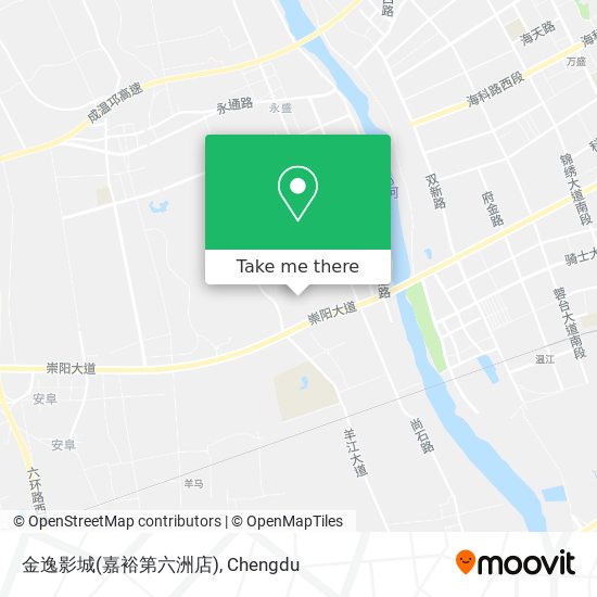 金逸影城(嘉裕第六洲店) map