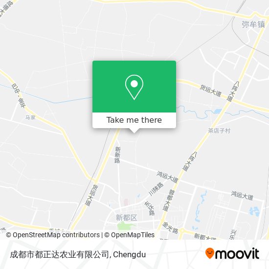 成都市都正达农业有限公司 map