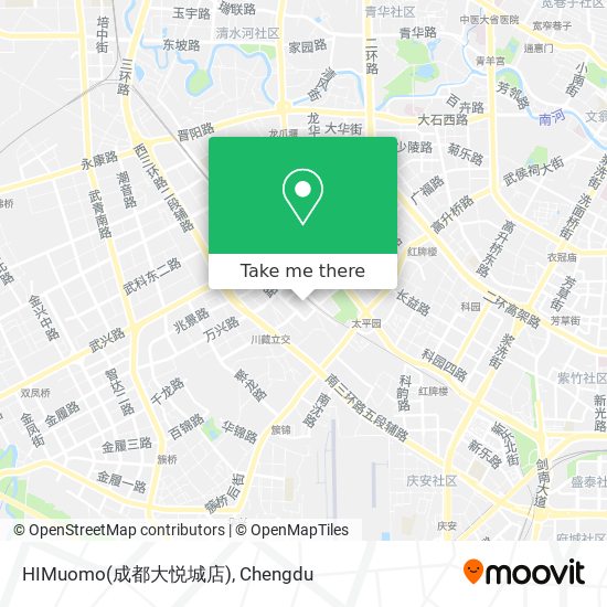 HIMuomo(成都大悦城店) map