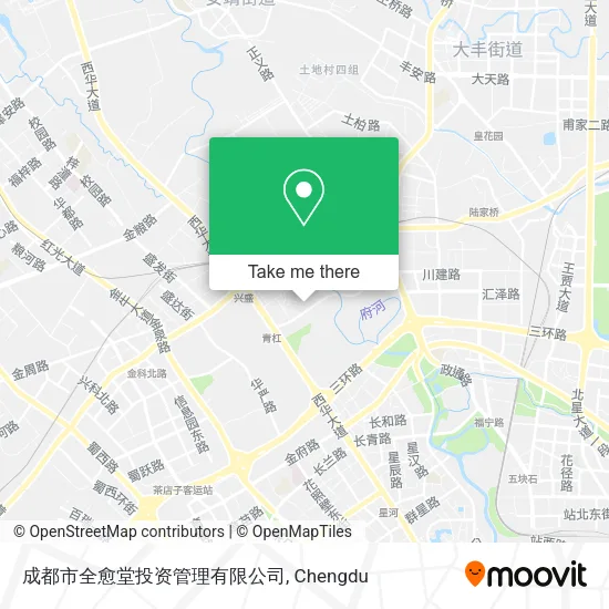 成都市全愈堂投资管理有限公司 map