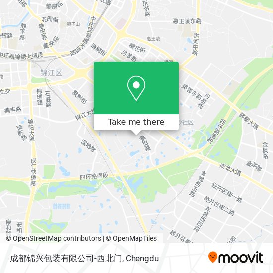 成都锦兴包装有限公司-西北门 map