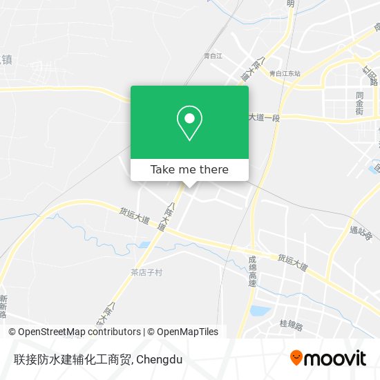 联接防水建辅化工商贸 map