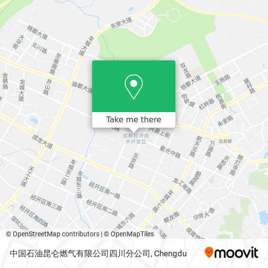 中国石油昆仑燃气有限公司四川分公司 map