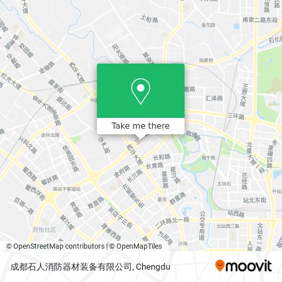 成都石人消防器材装备有限公司 map