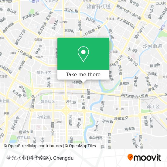 蓝光水业(科华南路) map