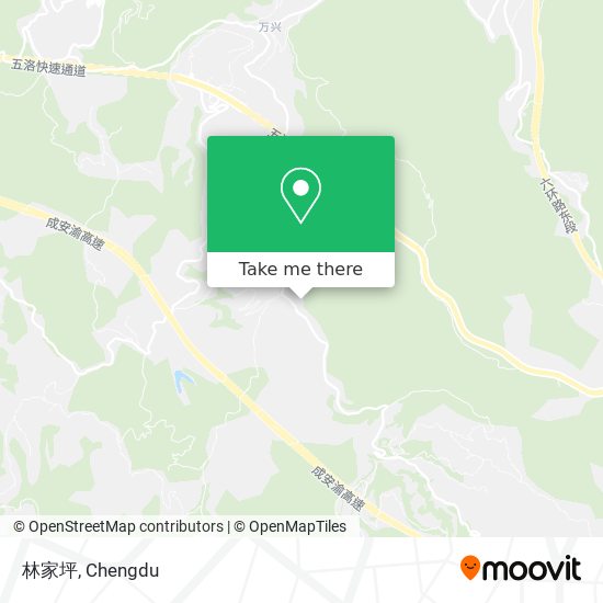 林家坪 map