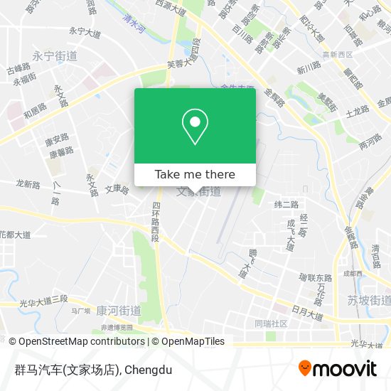 群马汽车(文家场店) map