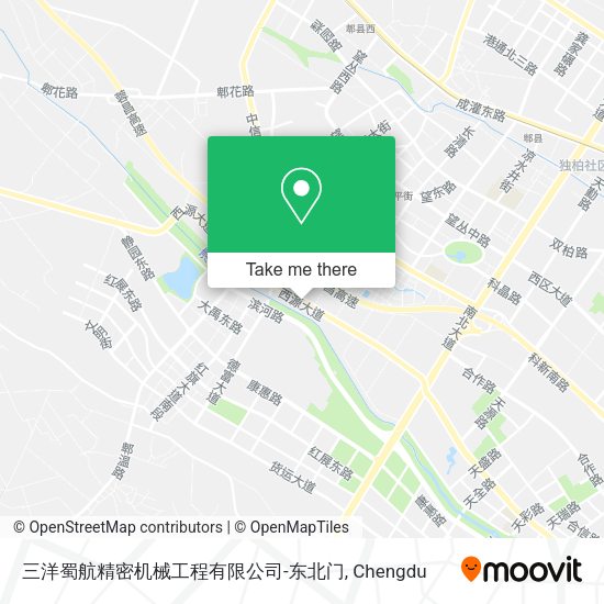 三洋蜀航精密机械工程有限公司-东北门 map