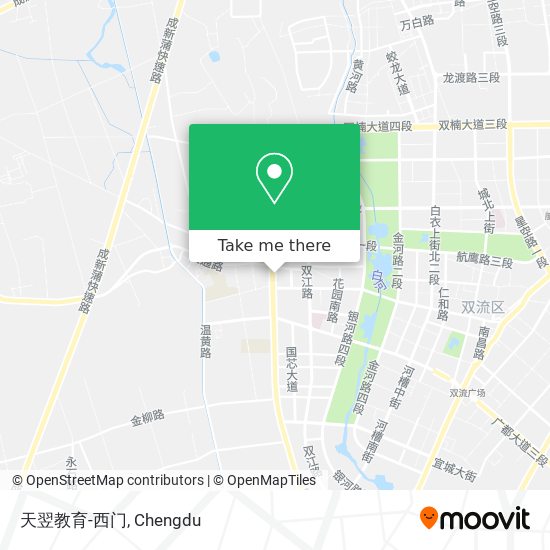天翌教育-西门 map