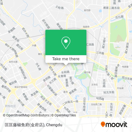 匡匡藤椒鱼府(金府店) map