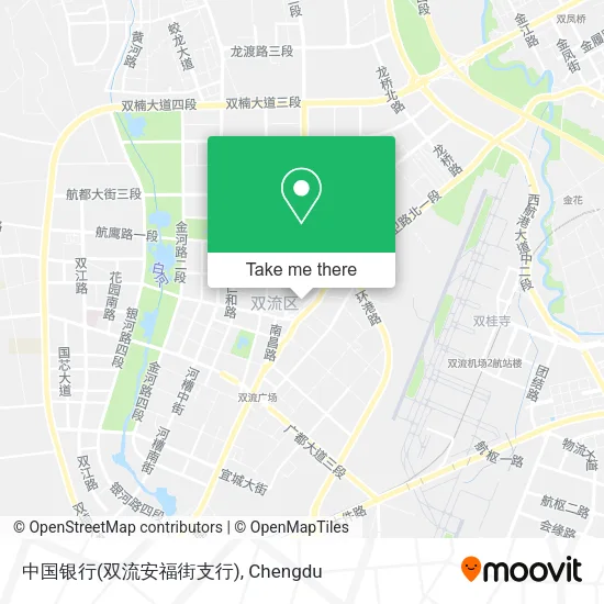 中国银行(双流安福街支行) map