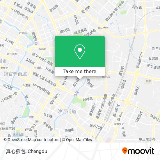 真心煎包 map