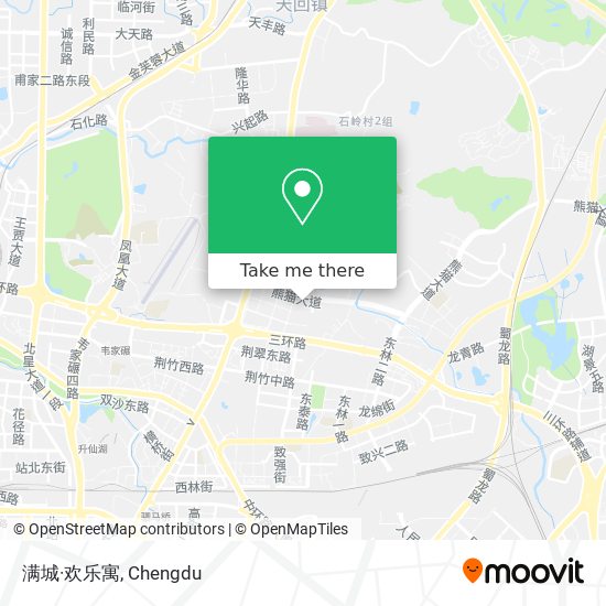 满城·欢乐寓 map