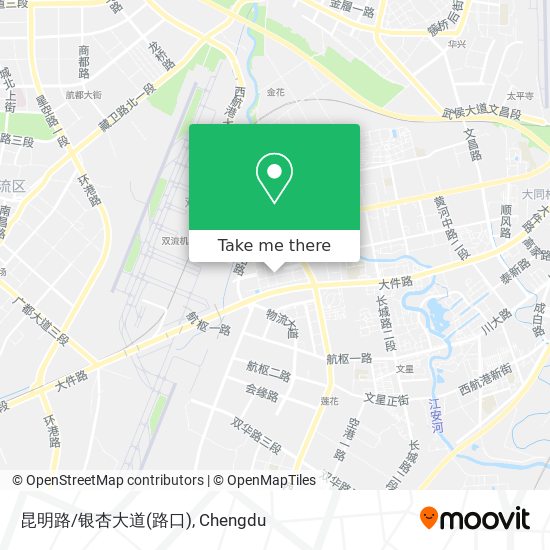 昆明路/银杏大道(路口) map