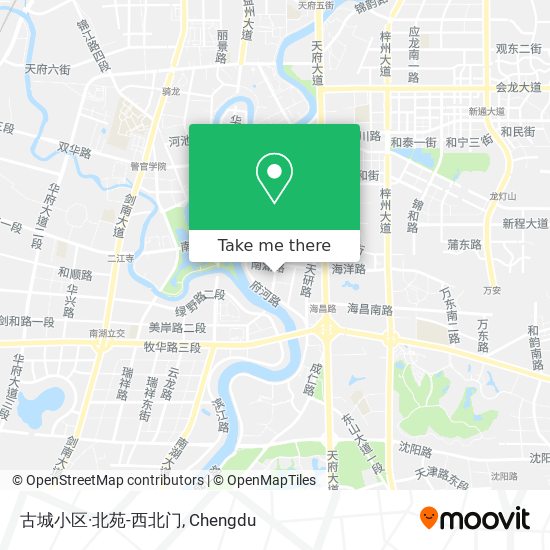古城小区·北苑-西北门 map