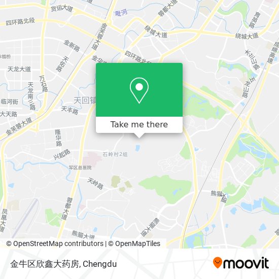 金牛区欣鑫大药房 map