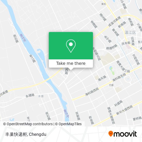 丰巢快递柜 map